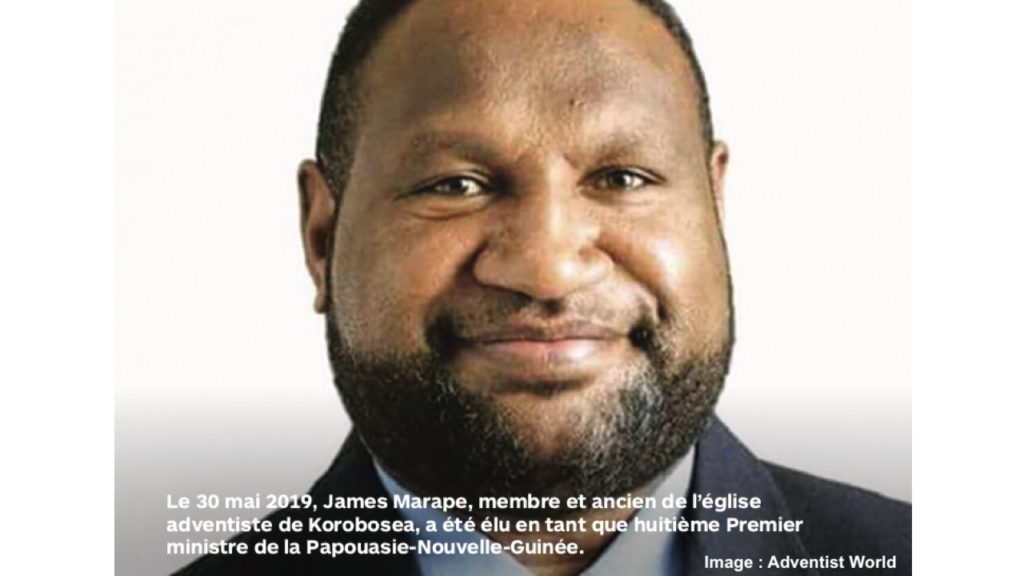 Un adventiste élu Premier ministre en Papouasie-Nouvelle-Guinée